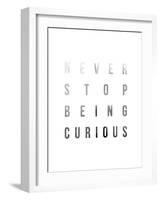 Be Curious-Joni Whyte-Framed Giclee Print