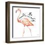 Be Different Flamingo II-Tiffany Hakimipour-Framed Art Print