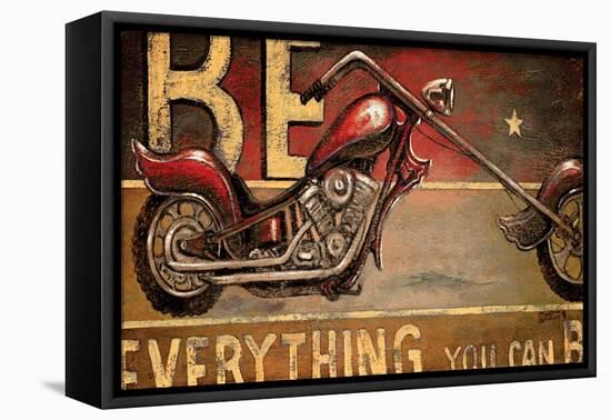 Be Everything-Janet Kruskamp-Framed Stretched Canvas