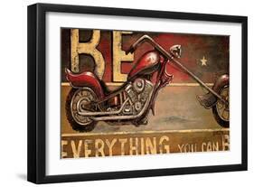 Be Everything-Janet Kruskamp-Framed Art Print