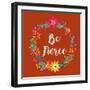 Be Fierce-Joan Coleman-Framed Art Print