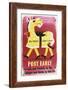 Be First Not Last - Post Early-null-Framed Art Print