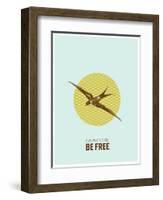 Be Free 2-Kindred Sol Collective-Framed Art Print