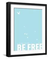 Be Free-Kindred Sol Collective-Framed Art Print