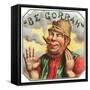 Be Gorrah Brand Cigar Box Label-Lantern Press-Framed Stretched Canvas