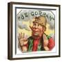 Be Gorrah Brand Cigar Box Label-Lantern Press-Framed Art Print