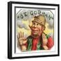 Be Gorrah Brand Cigar Box Label-Lantern Press-Framed Art Print