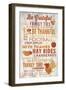 Be Grateful - Thanksgiving Typography-Lantern Press-Framed Art Print