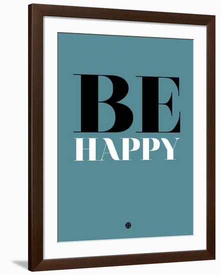 Be Happy 1-NaxArt-Framed Art Print