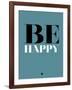 Be Happy 1-NaxArt-Framed Art Print