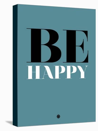 Be Happy 1-NaxArt-Stretched Canvas