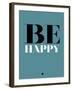 Be Happy 1-NaxArt-Framed Art Print