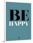 Be Happy 1-NaxArt-Framed Art Print