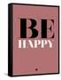 Be Happy 2-NaxArt-Framed Stretched Canvas