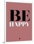 Be Happy 2-NaxArt-Framed Art Print