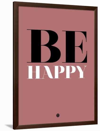 Be Happy 2-NaxArt-Framed Art Print