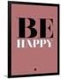 Be Happy 2-NaxArt-Framed Art Print