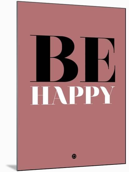 Be Happy 2-NaxArt-Mounted Art Print