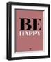 Be Happy 2-NaxArt-Framed Art Print
