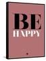 Be Happy 2-NaxArt-Framed Stretched Canvas