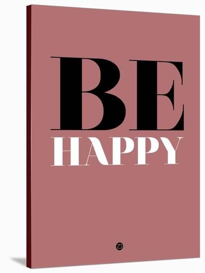 Be Happy 2-NaxArt-Stretched Canvas
