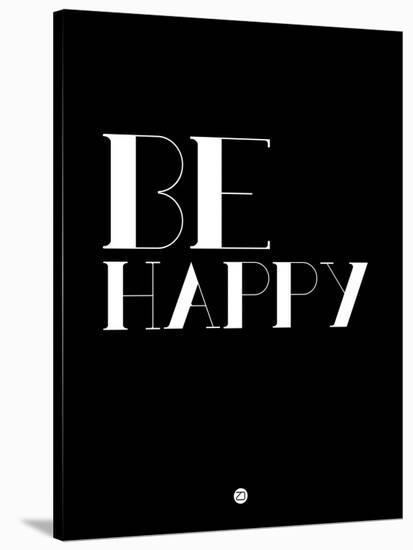 Be Happy 3-NaxArt-Stretched Canvas