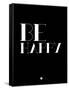 Be Happy 3-NaxArt-Framed Stretched Canvas