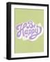 Be Happy Daisy-Allen Kimberly-Framed Art Print