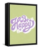 Be Happy Daisy-Allen Kimberly-Framed Stretched Canvas