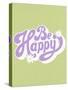 Be Happy Daisy-Allen Kimberly-Stretched Canvas
