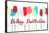 Be Happy Drink More Wine-Edmunds Edmunds-Framed Stretched Canvas