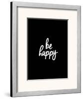 Be Happy-Brett Wilson-Framed Art Print