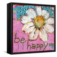 Be Happy-Blenda Tyvoll-Framed Stretched Canvas