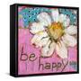 Be Happy-Blenda Tyvoll-Framed Stretched Canvas
