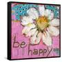 Be Happy-Blenda Tyvoll-Framed Stretched Canvas