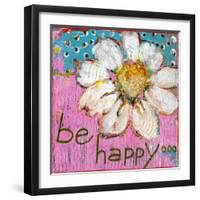 Be Happy-Blenda Tyvoll-Framed Giclee Print