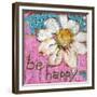 Be Happy-Blenda Tyvoll-Framed Giclee Print