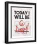 Be Happy-Enrique Rodriguez Jr.-Framed Art Print