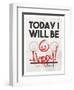 Be Happy-Enrique Rodriguez Jr.-Framed Art Print