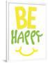 Be Happy-Jace Grey-Framed Art Print