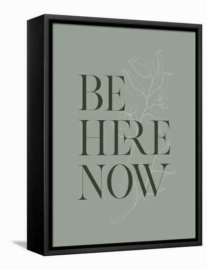 Be Here Now No1-Beth Cai-Framed Stretched Canvas