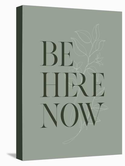 Be Here Now No1-Beth Cai-Stretched Canvas