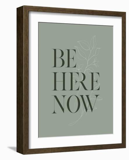 Be Here Now No1-Beth Cai-Framed Giclee Print