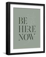 Be Here Now No1-Beth Cai-Framed Giclee Print