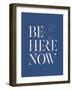 Be Here Now No2-Beth Cai-Framed Giclee Print