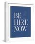 Be Here Now No2-Beth Cai-Framed Giclee Print