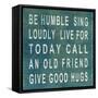 Be Humble-null-Framed Stretched Canvas