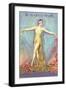 Be in Good Health, Dancer with Poppies-null-Framed Premium Giclee Print