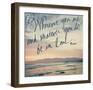 Be in Love-Susan Bryant-Framed Premium Giclee Print