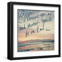 Be in Love-Susan Bryant-Framed Art Print